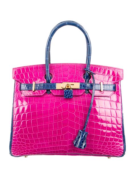 crocodile hermes birkin bag